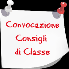 Convocazione Consigli di Classe  I trimestre